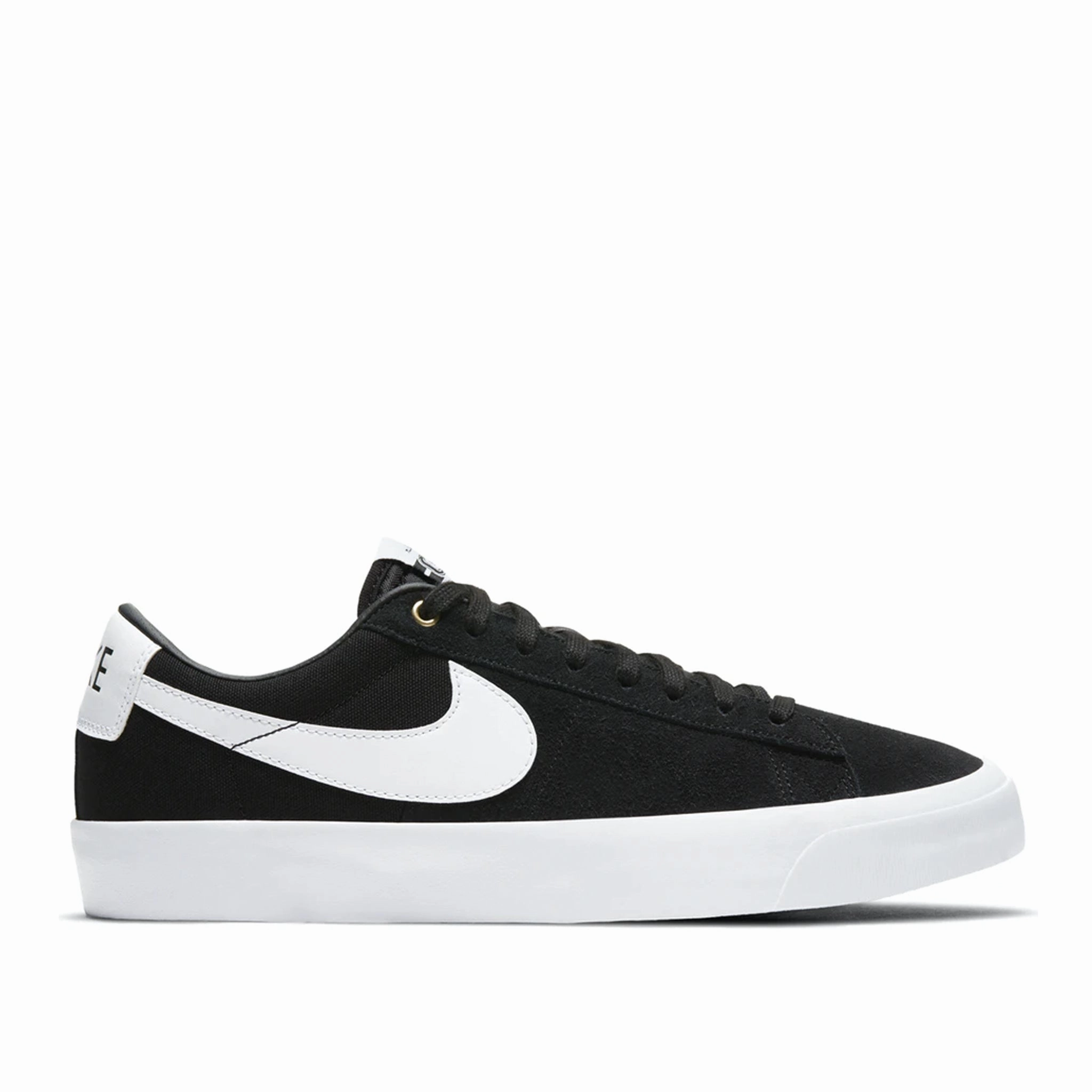 Nike SB Zoom Blazer Low Pro GT Black/White pronation - correcting shoes running shoes for fitness buffs