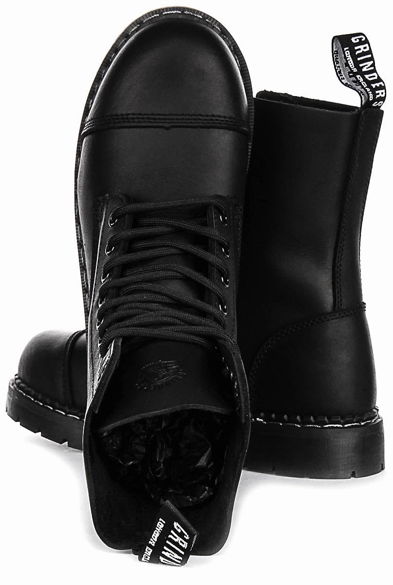 Grinders Stag ACS Premium In Black Boots Trail Master