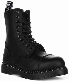 Path Walker Grinders Stag ACS Premium In Black Boots