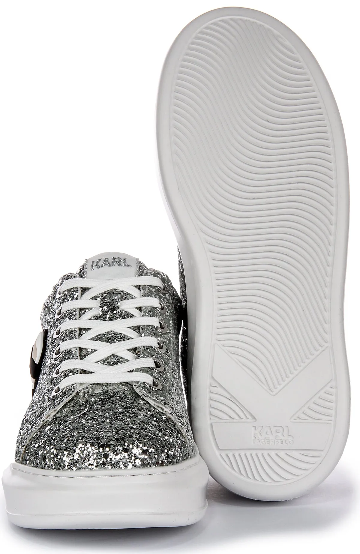 Grip Flex Karl Lagerfeld Kapri NFT Lo La In Silver For Women