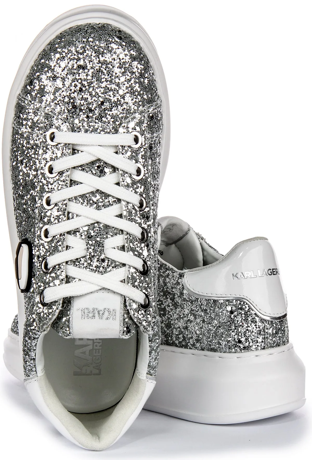 Grip Flex Karl Lagerfeld Kapri NFT Lo La In Silver For Women