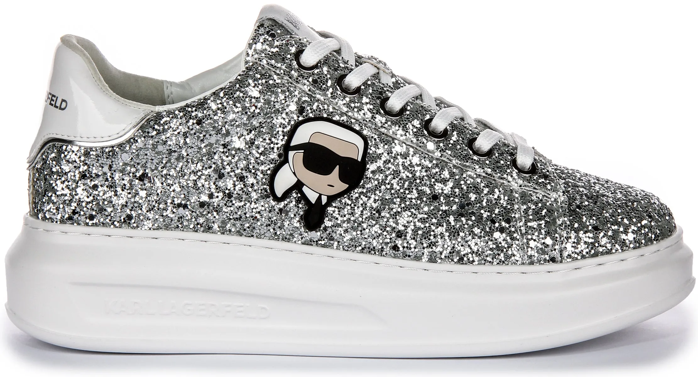 Grip Flex Karl Lagerfeld Kapri NFT Lo La In Silver For Women