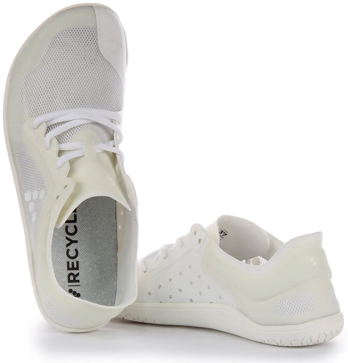 Grip tech Vivobarefoot Primus Lite III In White For Women