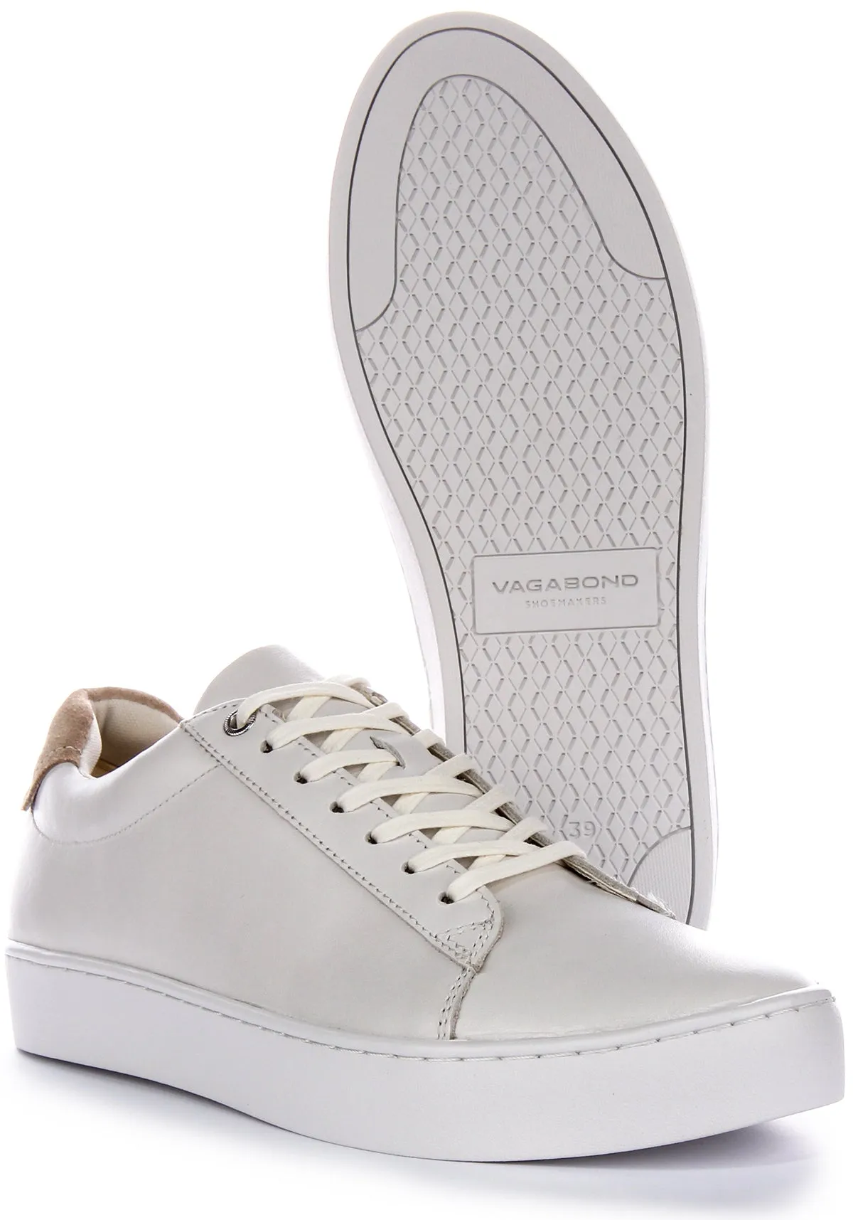 Grip Traction Vagabond Zoe In White Grey For Women