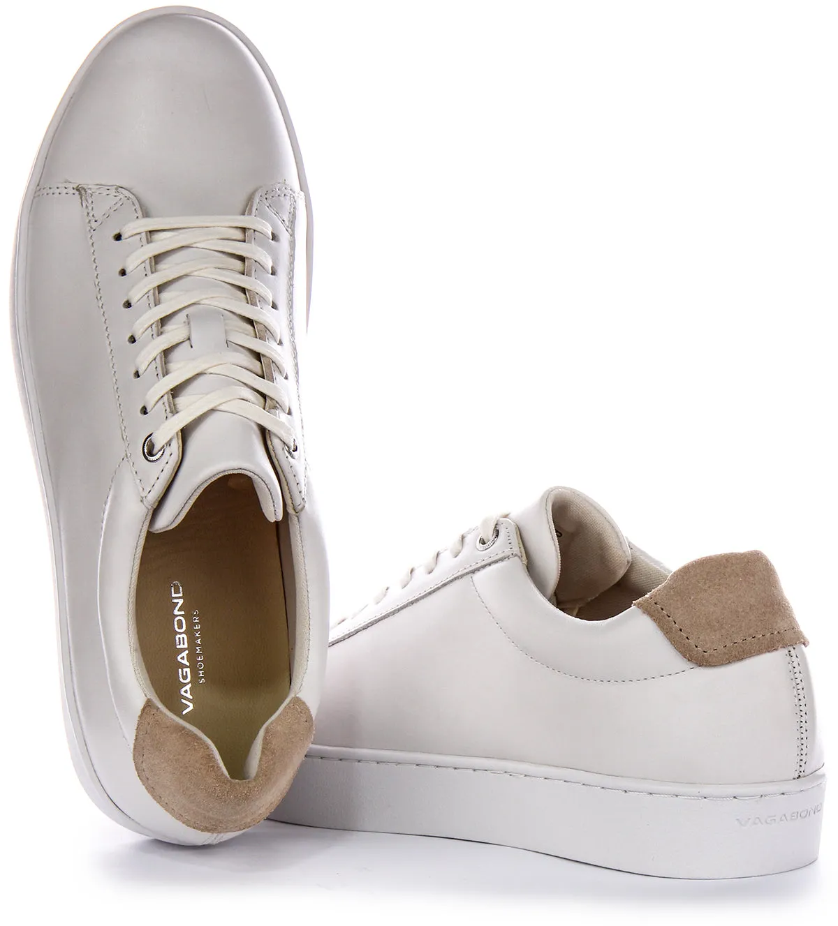 Grip Traction Vagabond Zoe In White Grey For Women