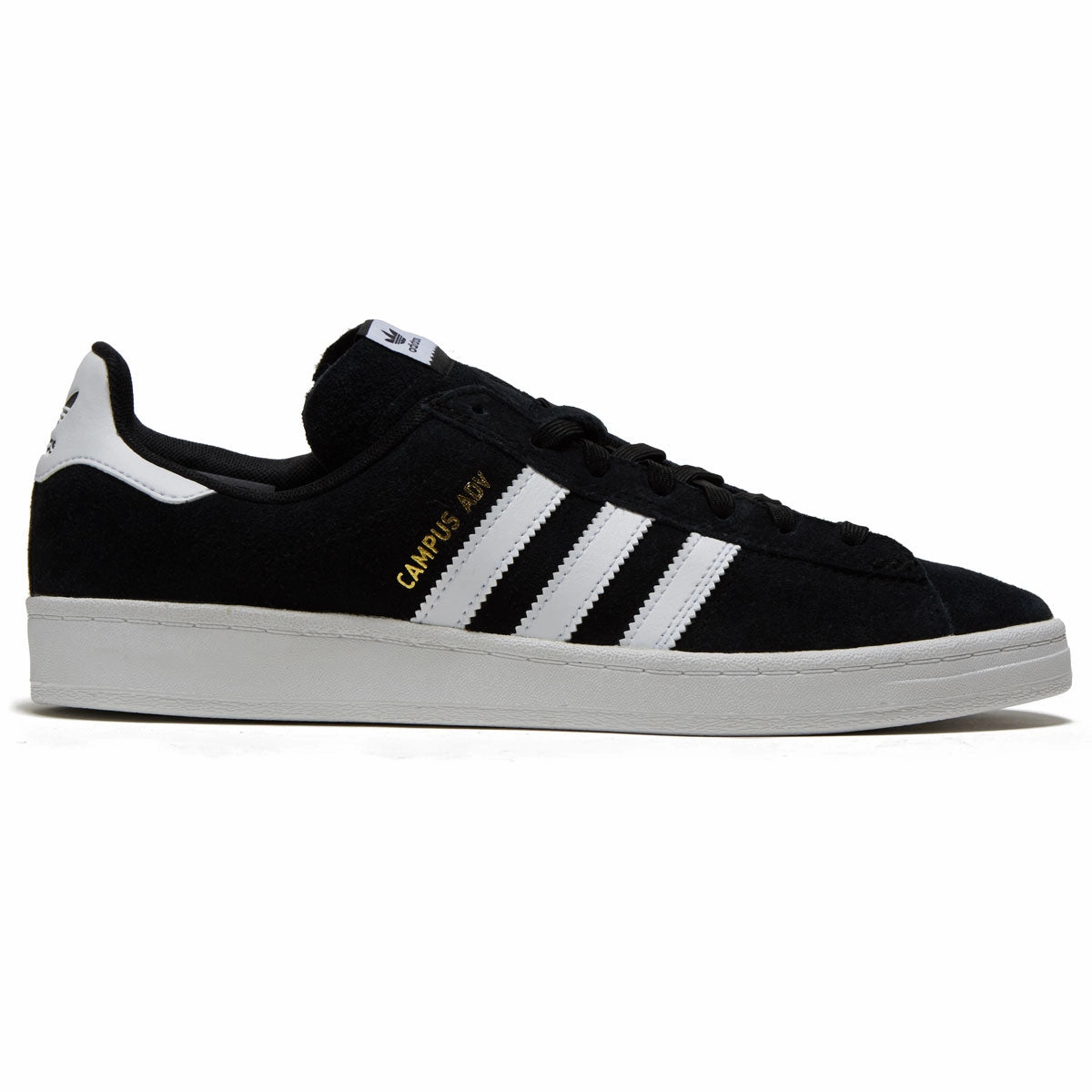 Adidas Campus ADV Shoes - Black/White/White Modern Comfort On Board