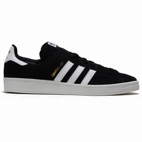 Adidas Campus ADV Shoes - Black/White/White Modern Comfort On Board