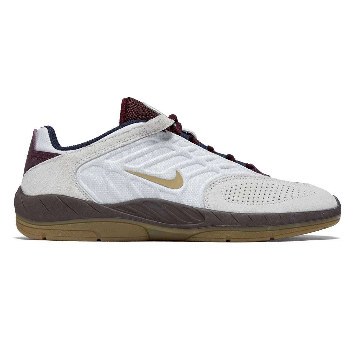 Nike SB Vertebrae Shoes - Phantom/Parachute Beige/Burgundy Crush Grip Movement Skateboard Performance
