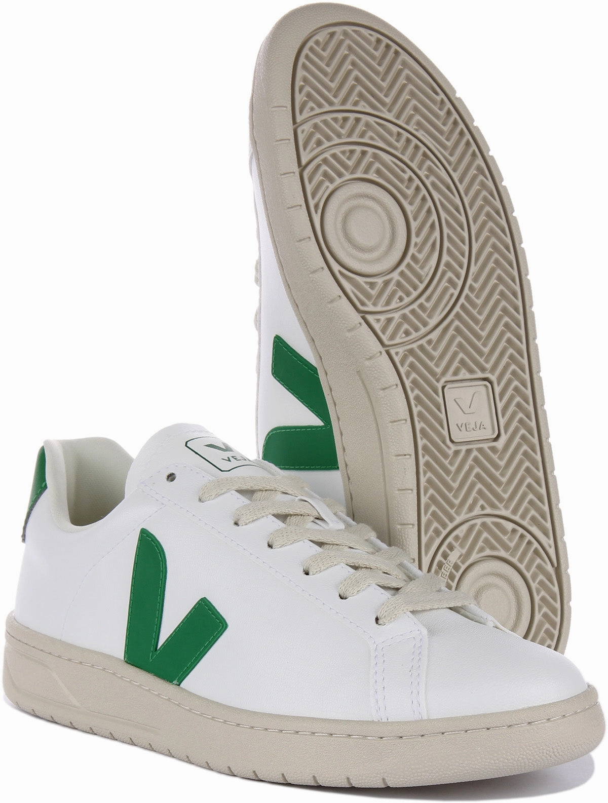 Grip Control Veja Urca Cwl In White Green For Women