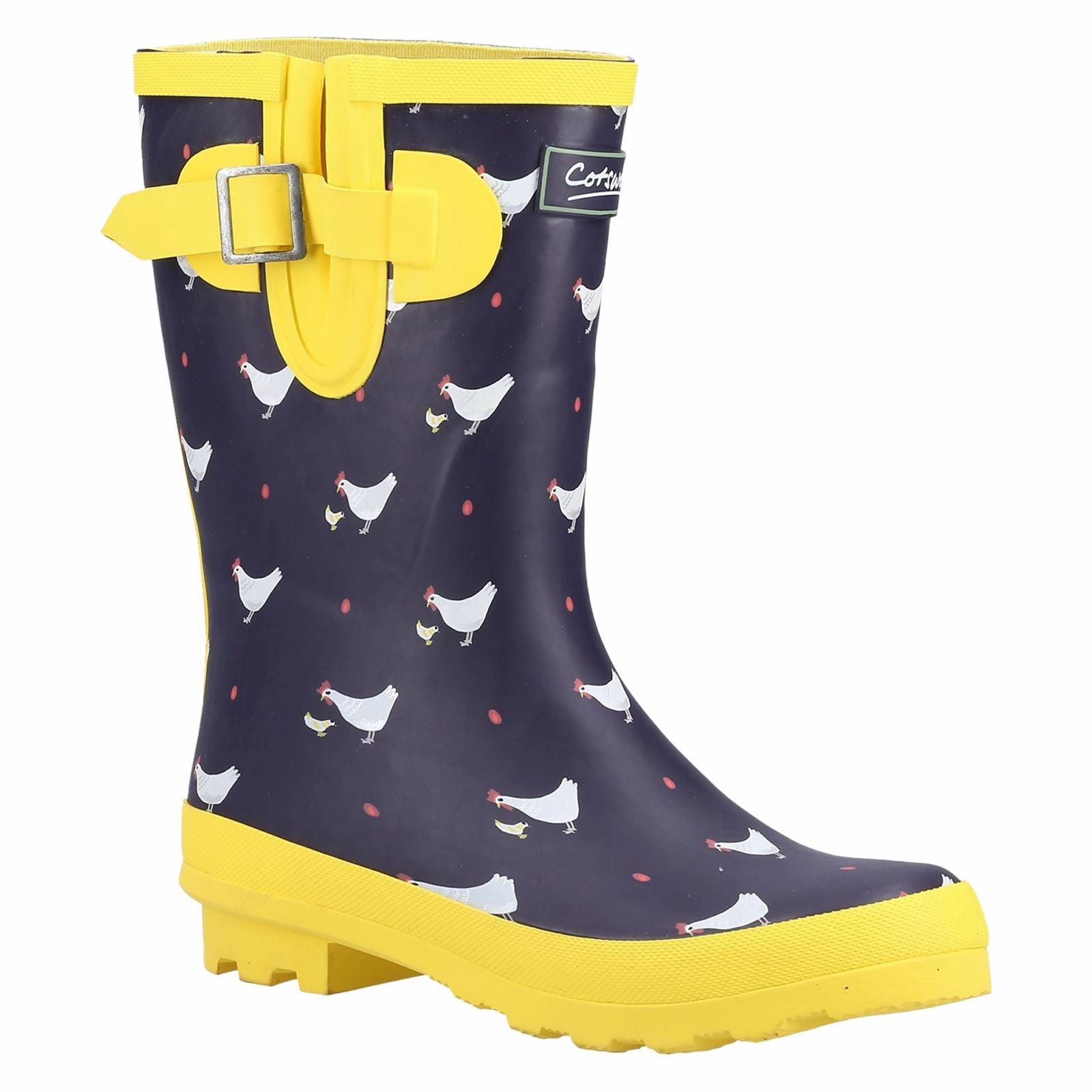 Grip Flex Cotswold Farmyard Mid Rubber Chick Wellington Boots