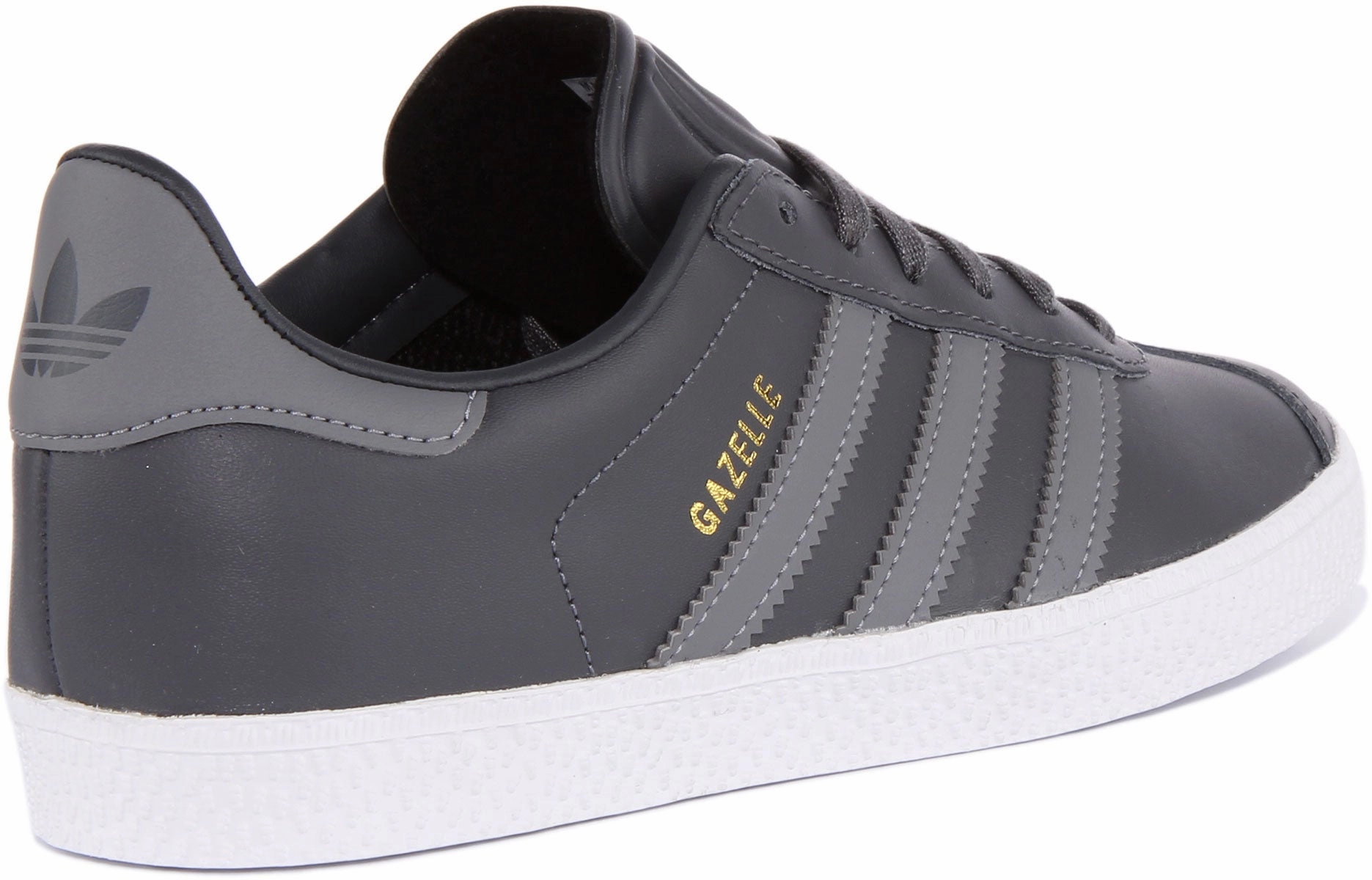 Grip Frame Adidas Gazelle J In Grey For Youth