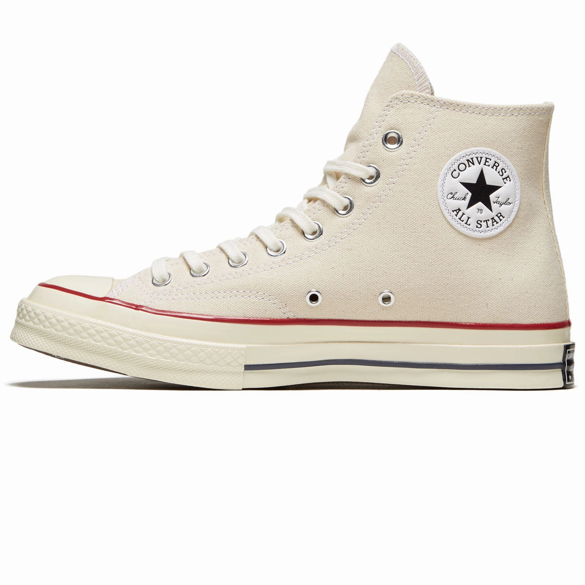Grip Lock Converse Chuck 70 Hi Shoes - Parchment/Garnet/Egret