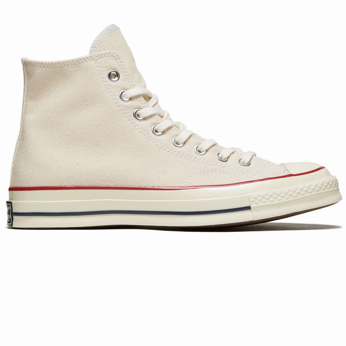 Converse Chuck 70 Hi Shoes - Parchment/Garnet/Egret Street Performance Cushion Insole