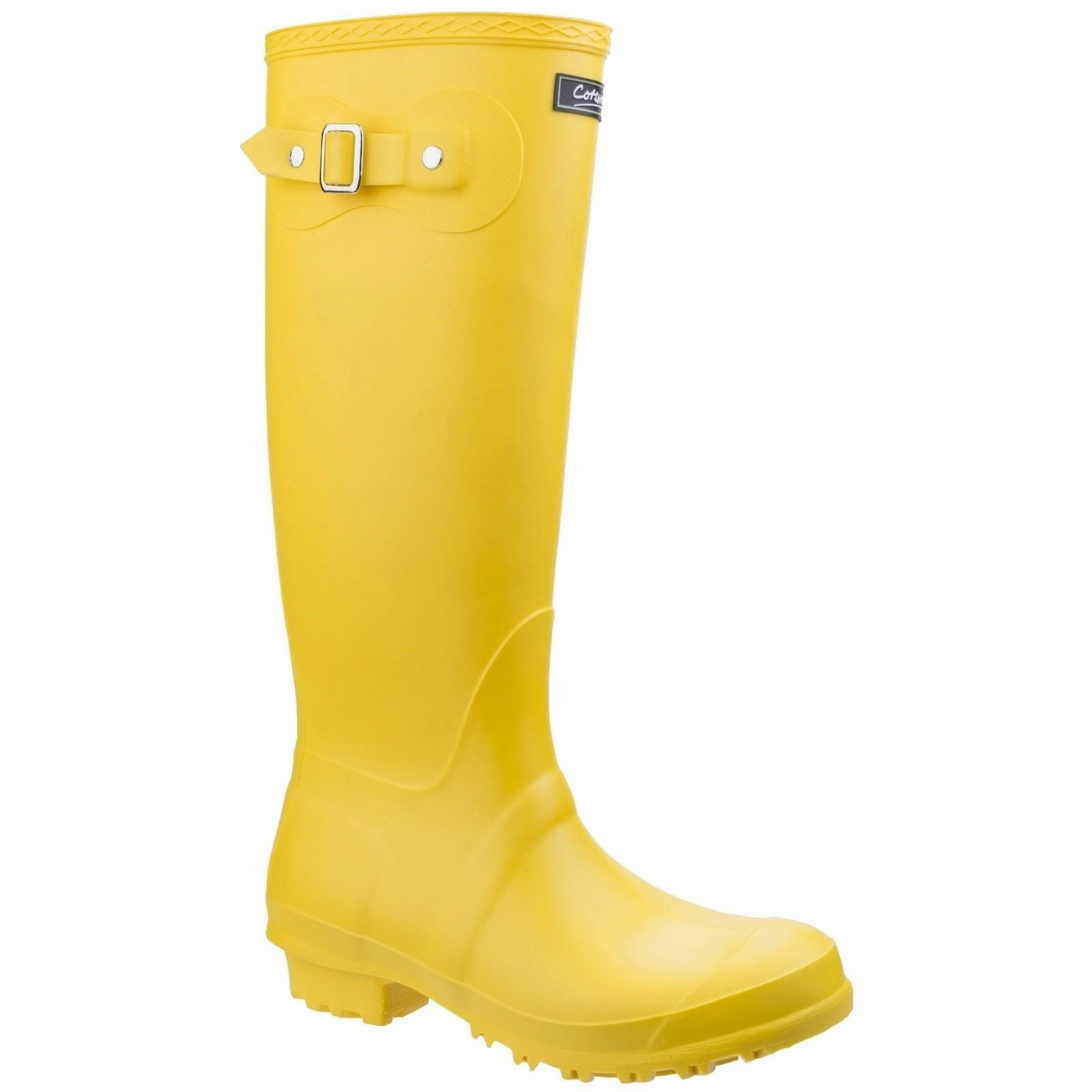 Cotswold Sandringham PVC Yellow Wellington Boots Water Protection Gear Quick Walking Style