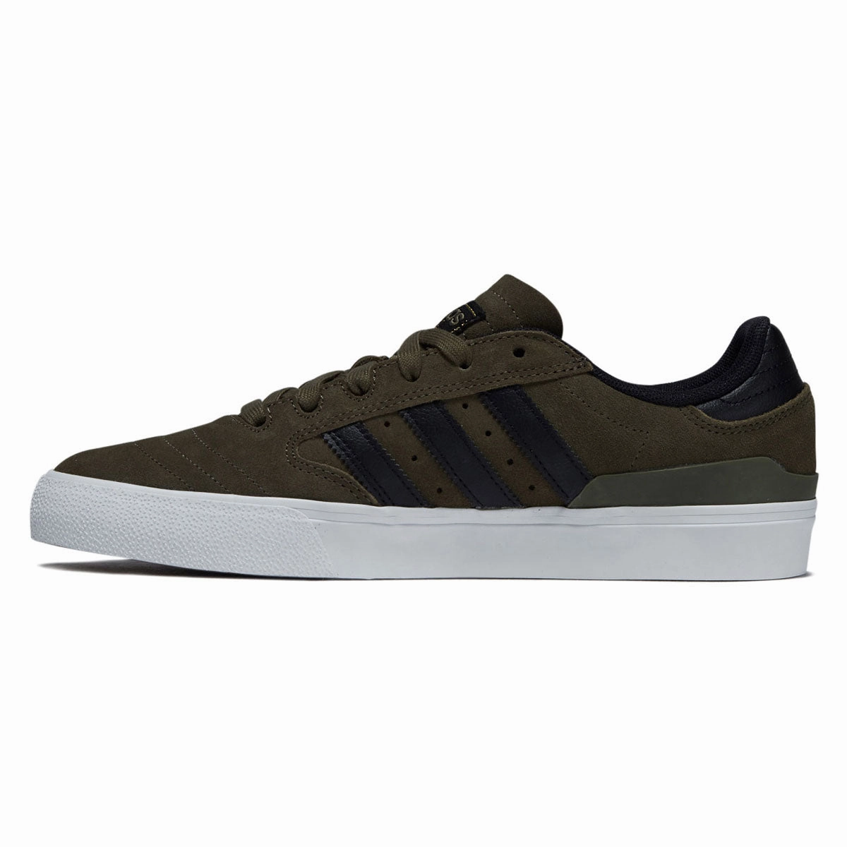 Grip Spin Adidas Busenitz Vulc II Shoes - Olive Strata/Core Black/Ftwr White