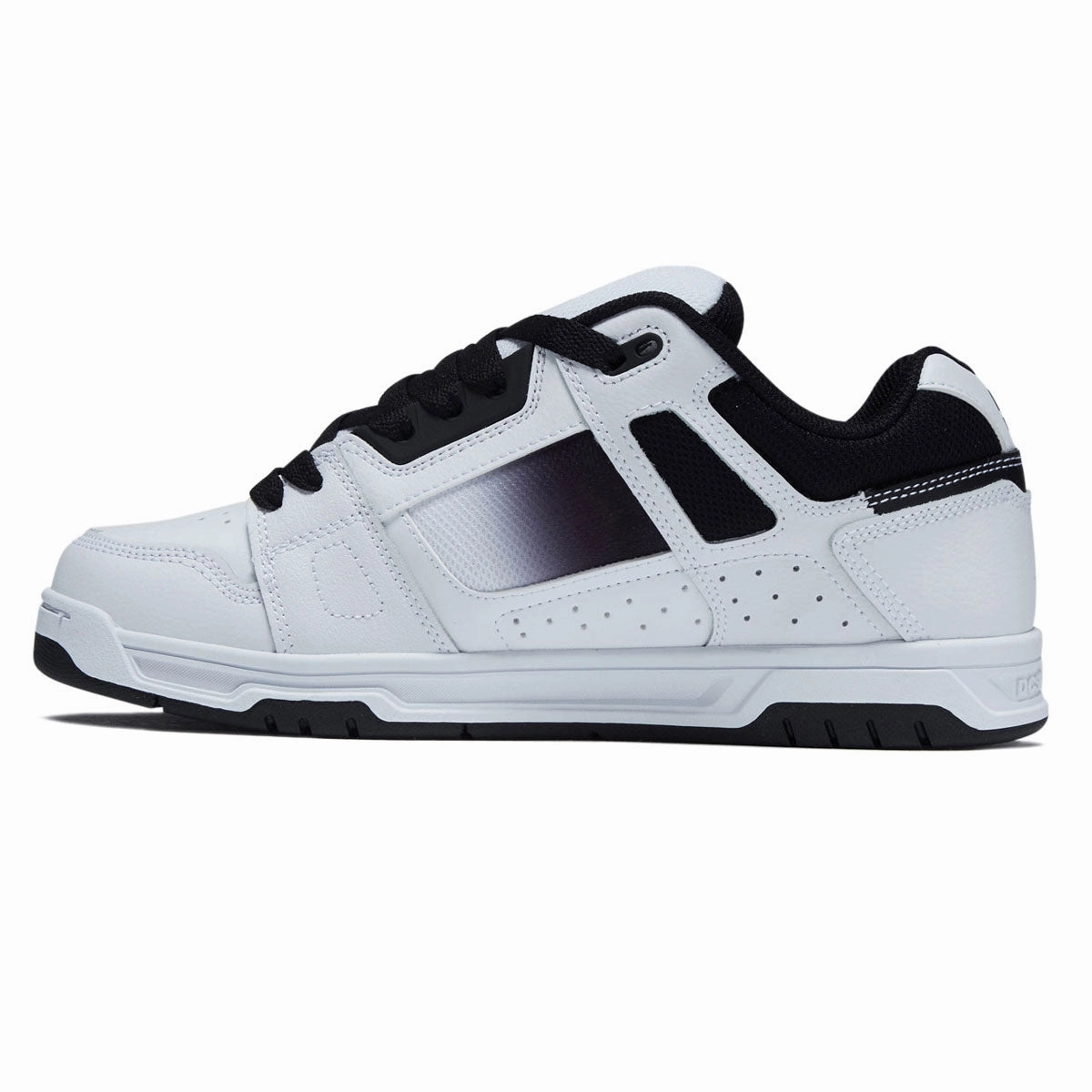 Grip Style DC Stag Shoes - White/Black