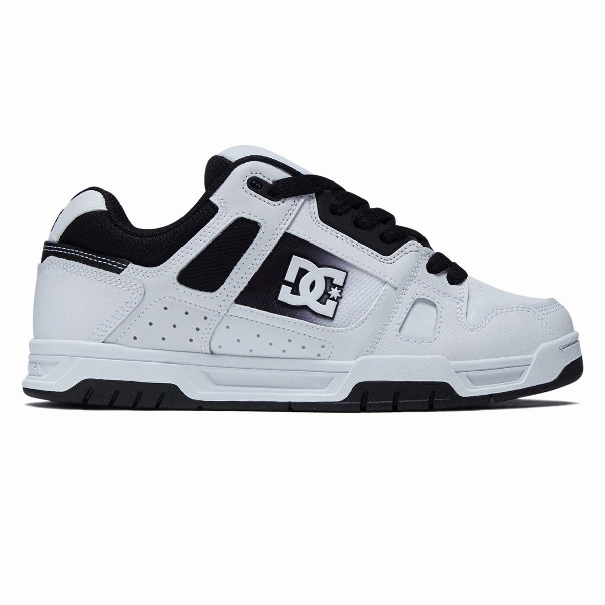 DC Stag Shoes - White/Black Impact Ride