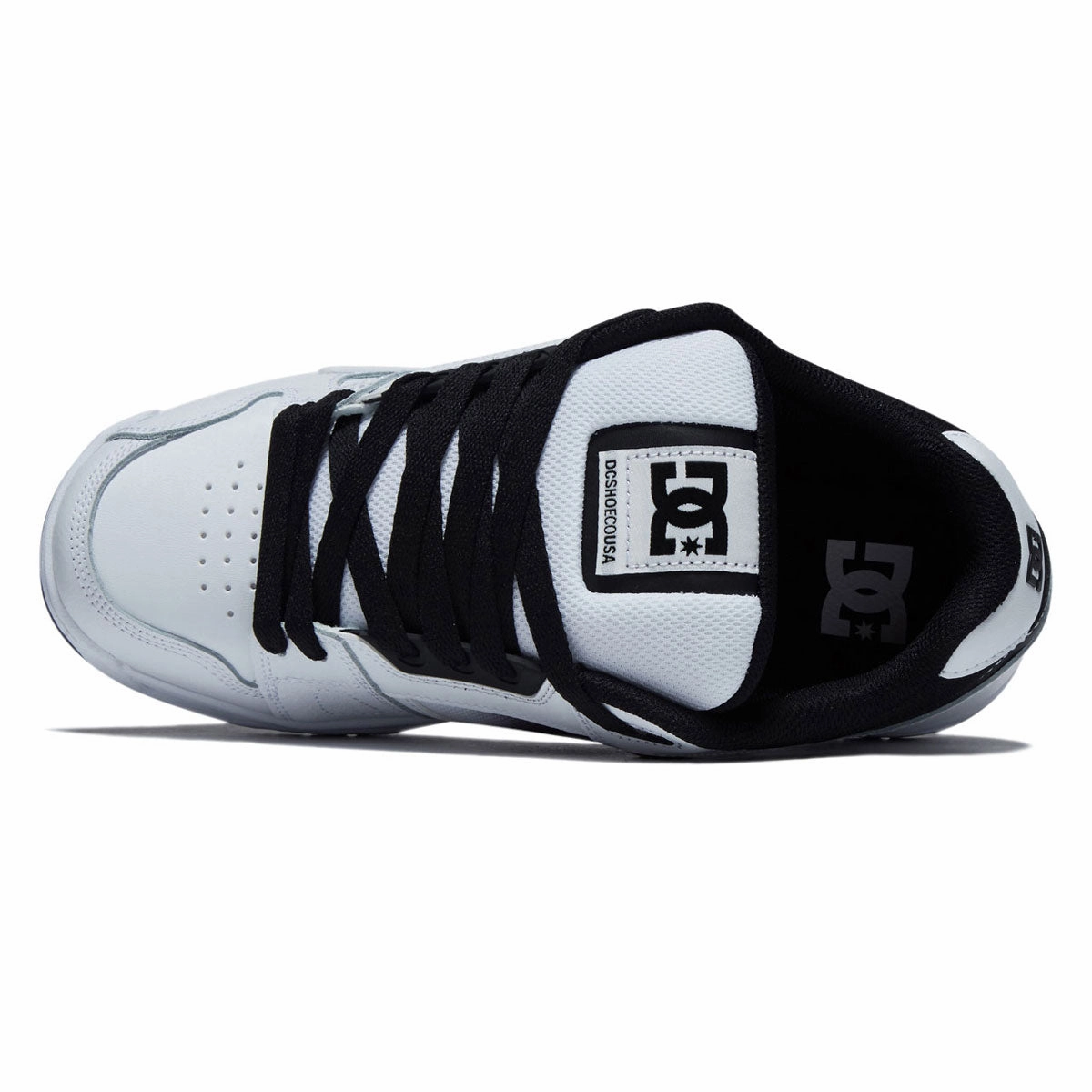 Grip Style DC Stag Shoes - White/Black