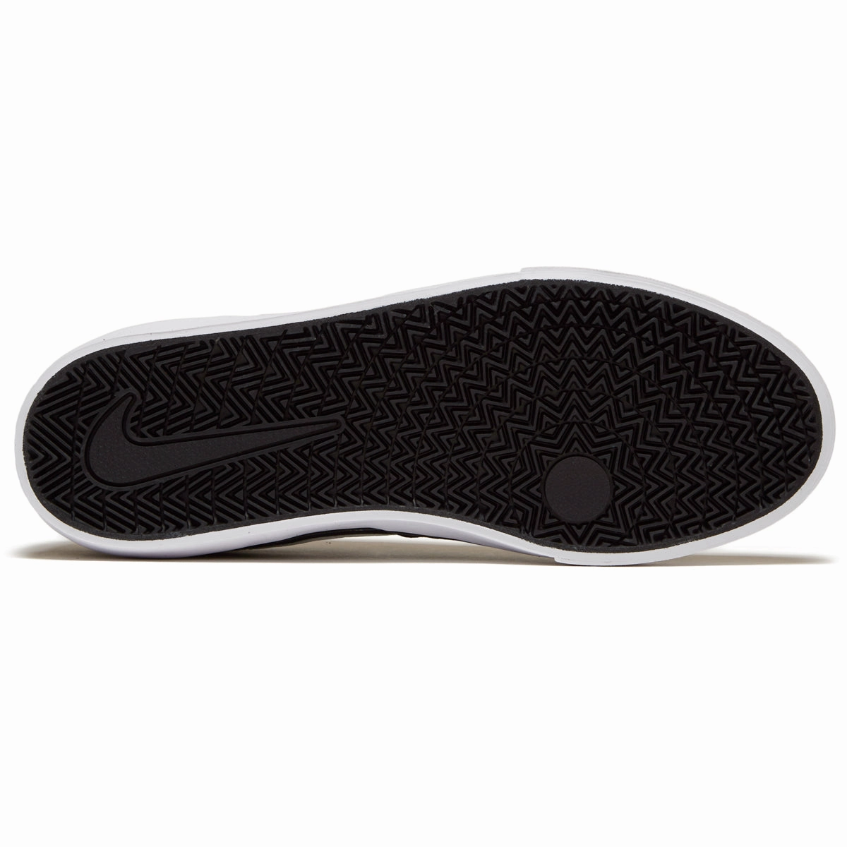 Grip Support Nike SB Chron 2 Shoes - Black/White/Black