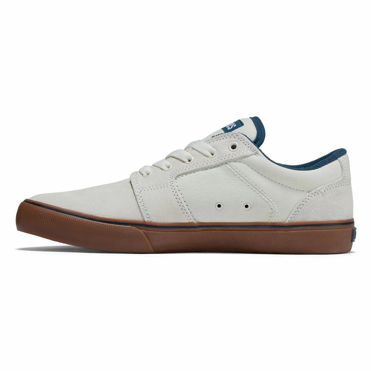 Grip Walk Etnies Barge Ls Shoes - White/Blue/Gum