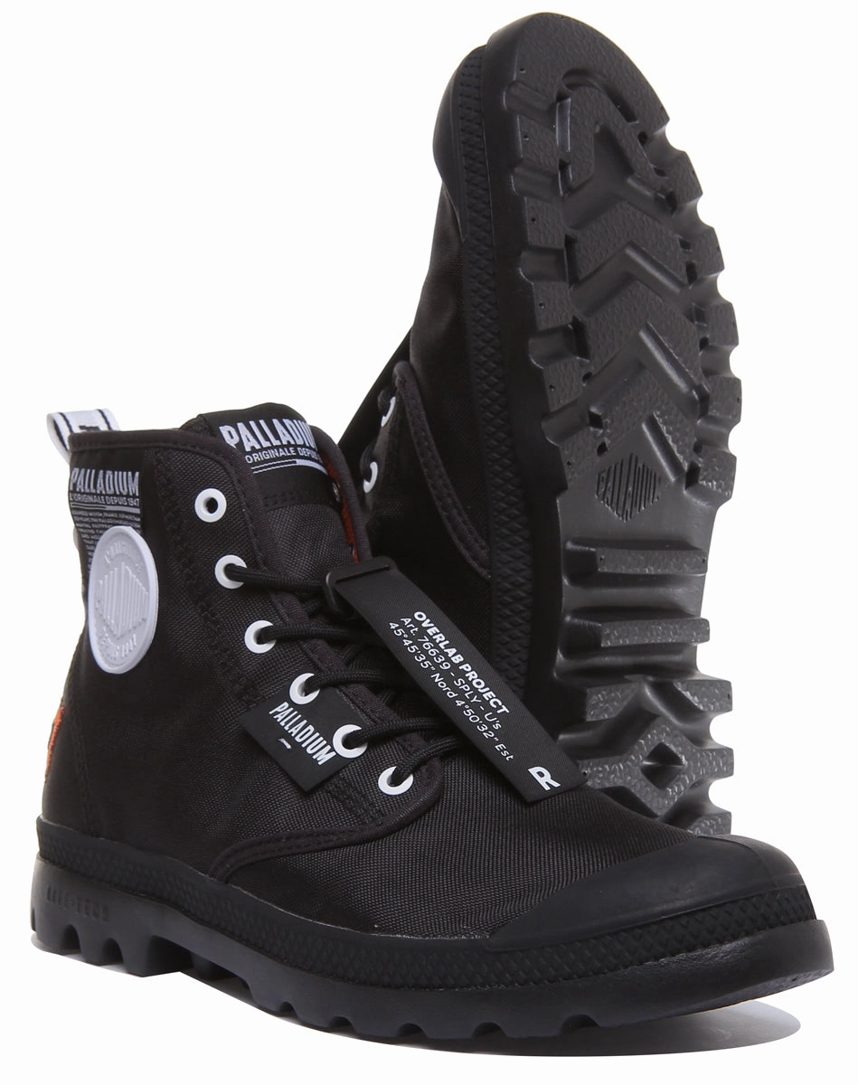 Ground Control Palladium Pampa Lite In Black For Unisex