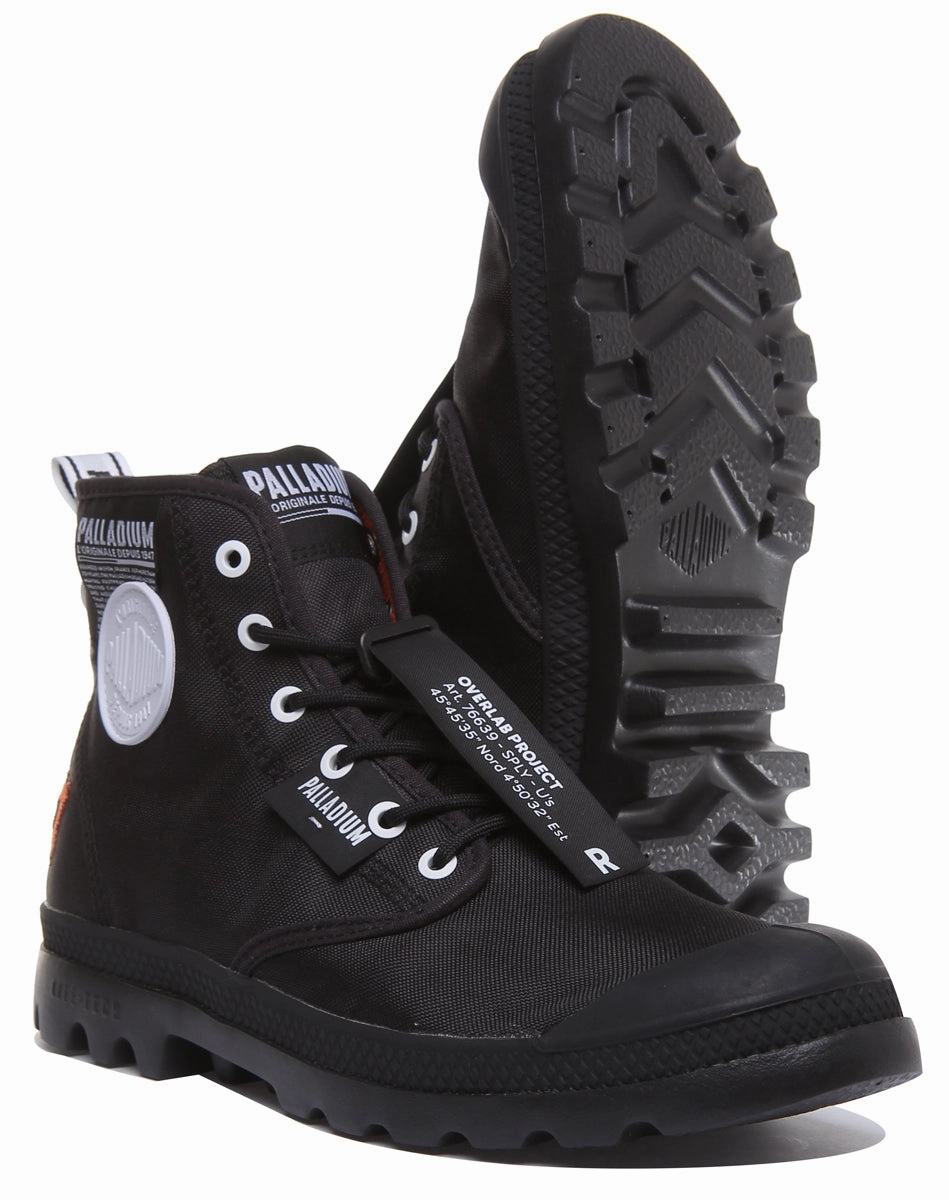 Ground Control Palladium Pampa Lite In Black For Unisex