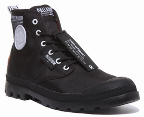 Palladium Pampa Lite In Black For Unisex Durable Comfort