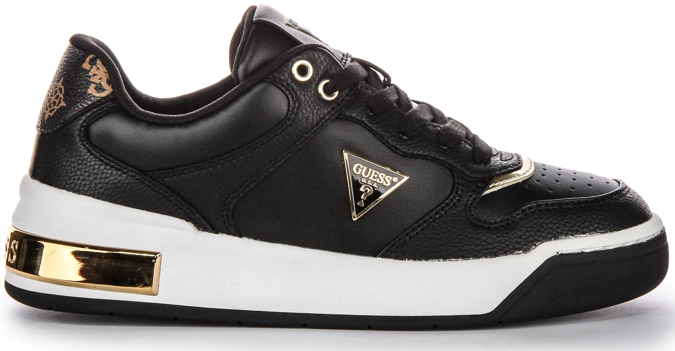 Guess Clarkz In Black Brown For Women Impact Guard