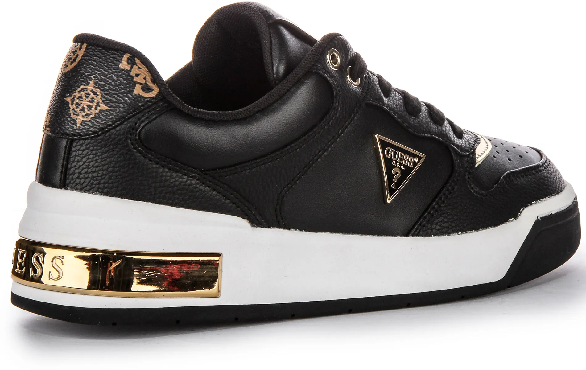 Guess Clarkz In Black Brown For Women Impact Guard