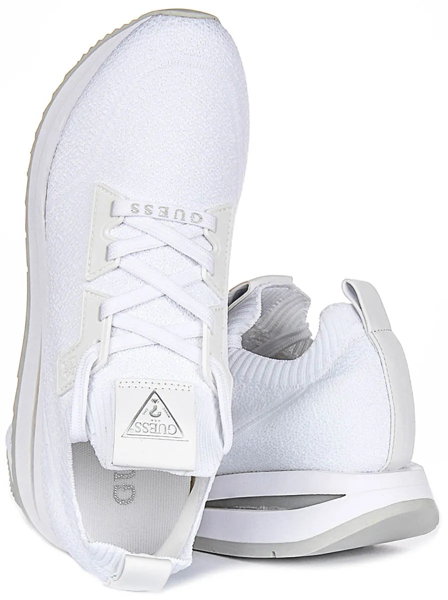 Guess Esti Mesh In White for Women Agility Edge