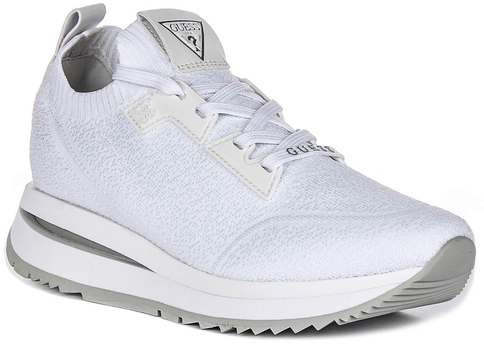 Focused Steps Guess Esti Mesh In White for Women