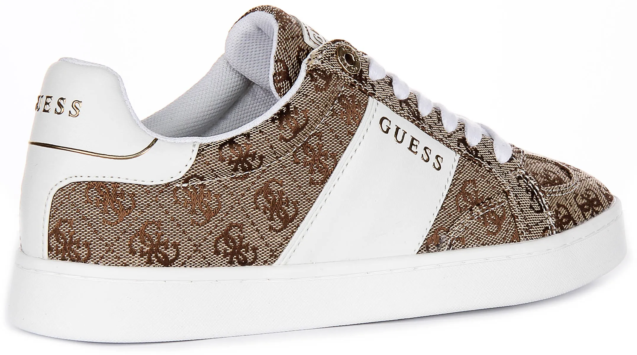 Guess Jrone 4G Logo In Beige Brown for Women Fast Drying