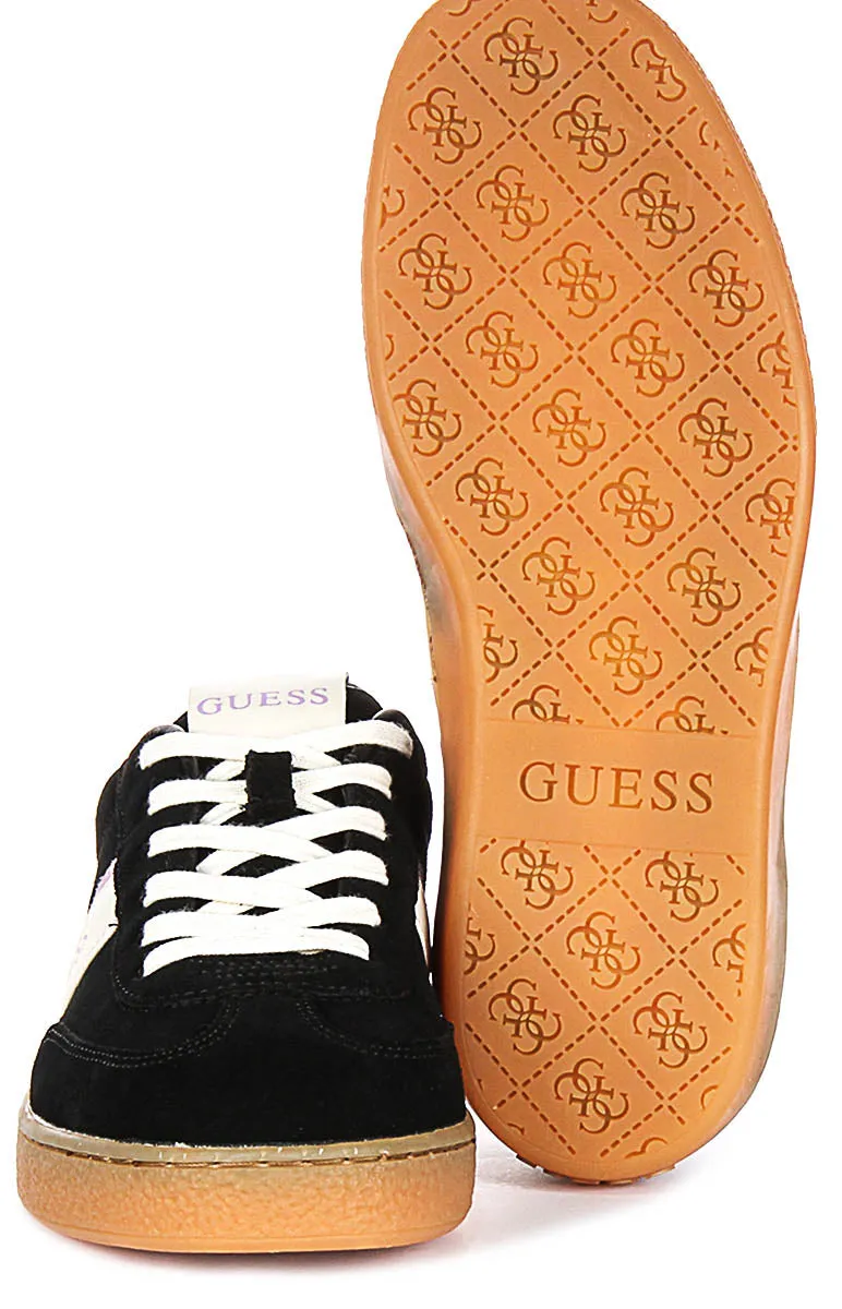 Guess Nolinas Retro Sneakers In Black for Women Cool Step