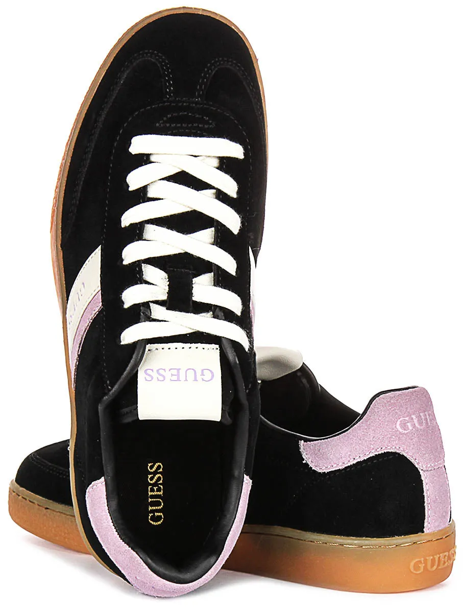 Guess Nolinas Retro Sneakers In Black for Women Cool Step