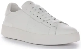 Guess Parma Low Trainer In White For Men Body Wellness Stable Heel