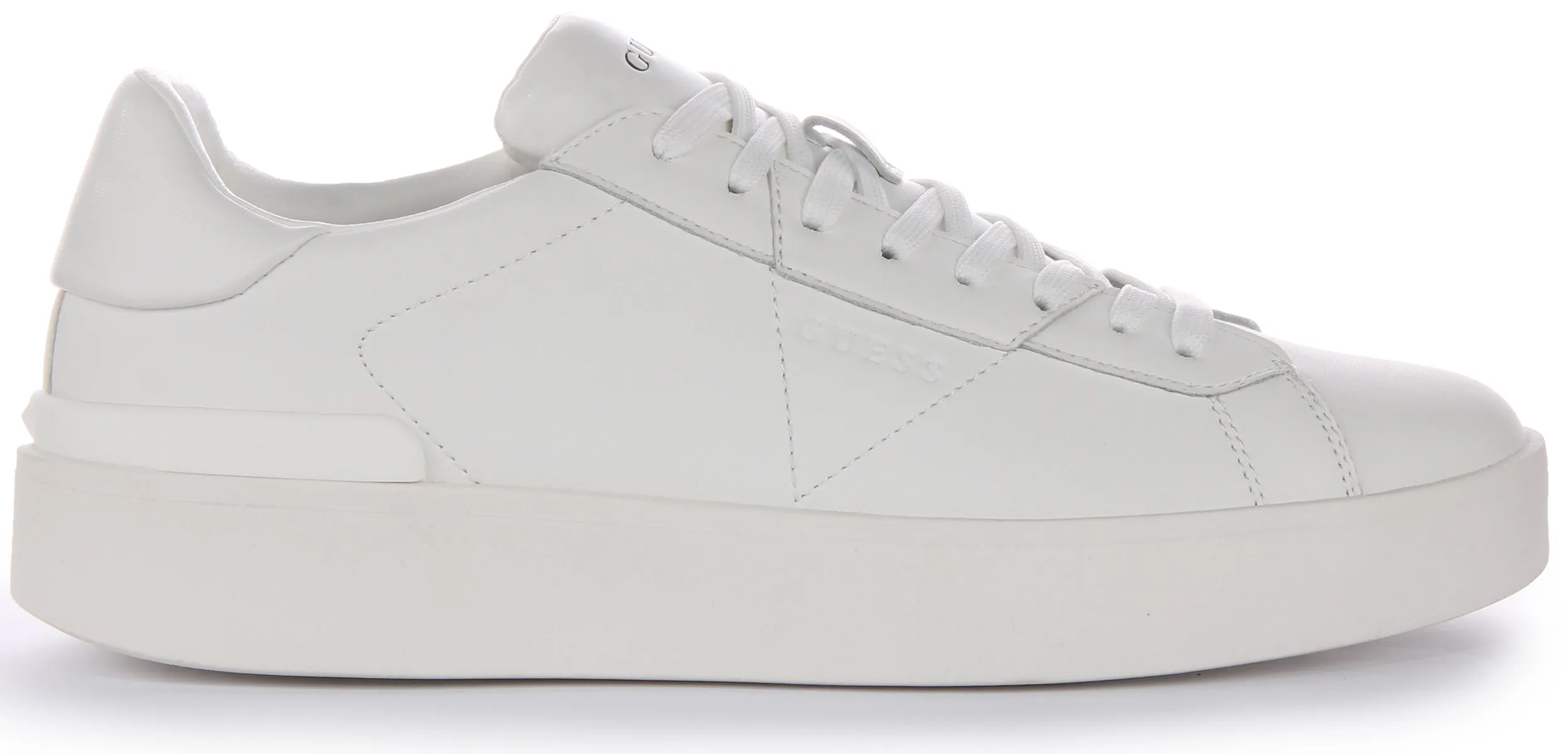 Guess Parma Low Trainer In White For Men Impact Flow