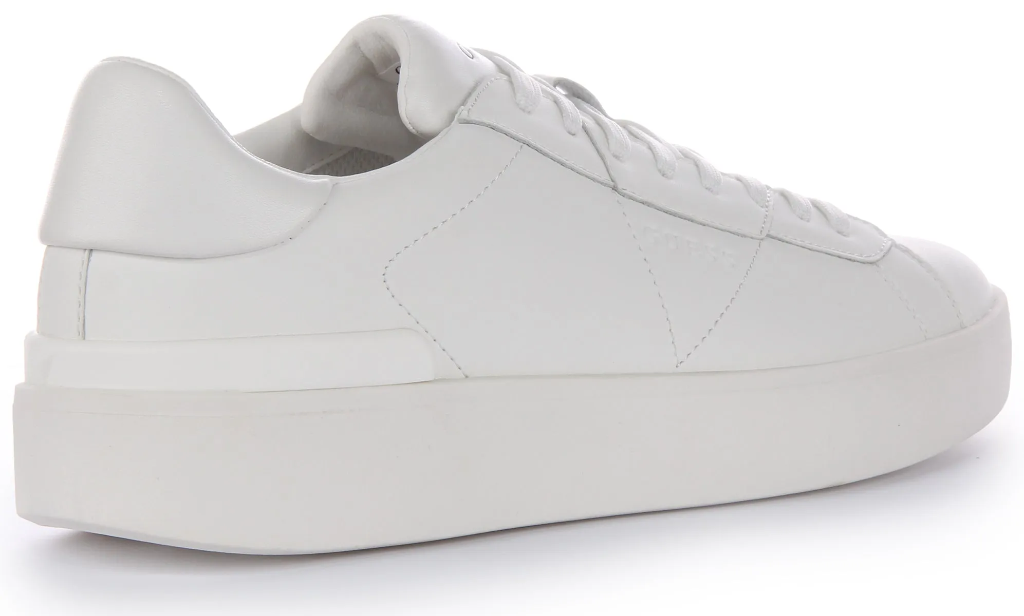 Guess Parma Low Trainer In White For Men Impact Flow