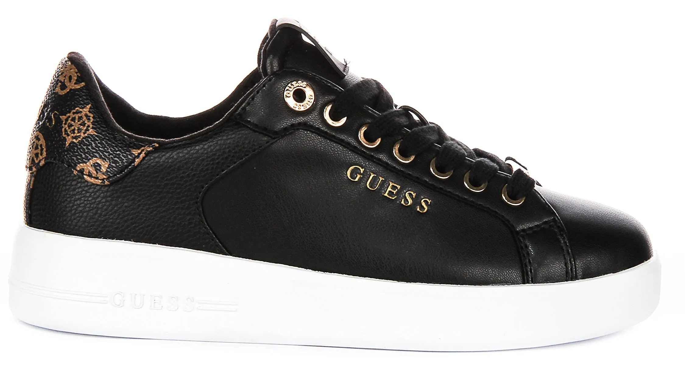 Guess Rok12 4G Peony In Black For Women Air Mesh