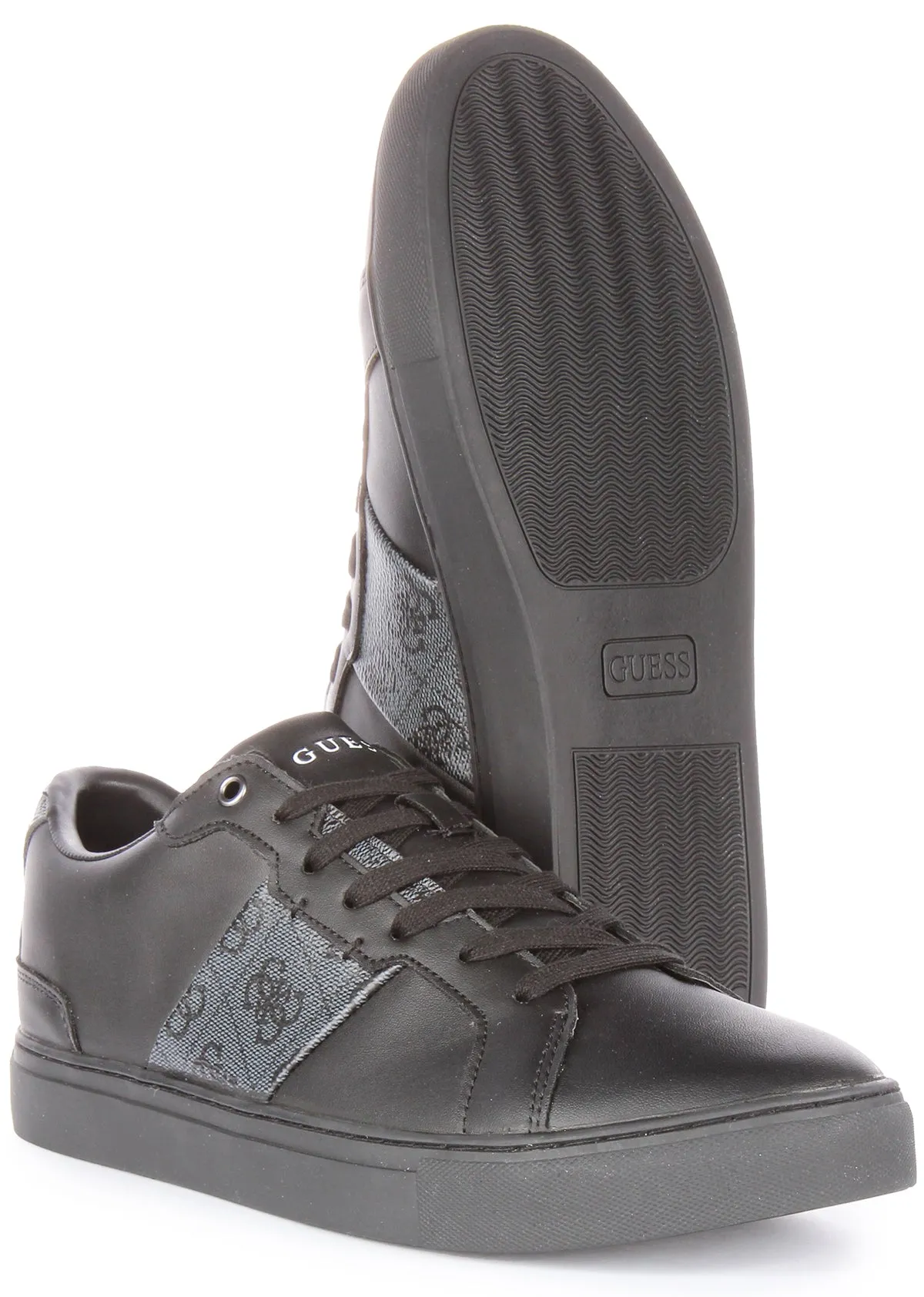 Guess Todi 4G Trainers In Black For Men Stable