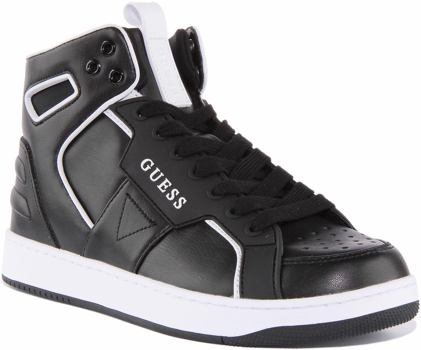Guess Basqet In Black White For Women Total Support