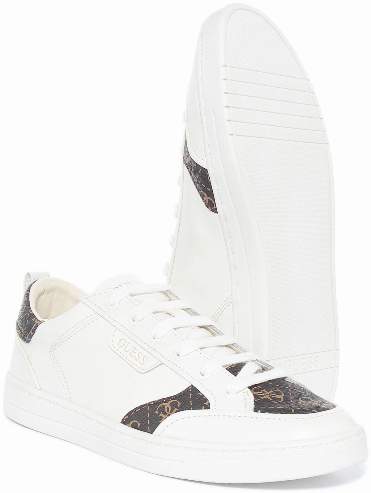 Guess Certosa In White Brown For Men Enhanced Mobility