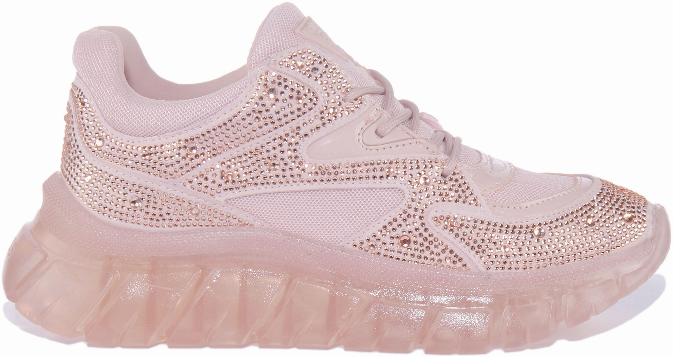 Guess Clarisse Rhinestone In Pink For Women All-Day Ease