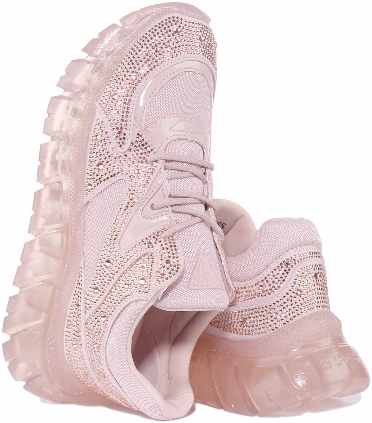 Guess Clarisse Rhinestone In Pink For Women All-Day Ease