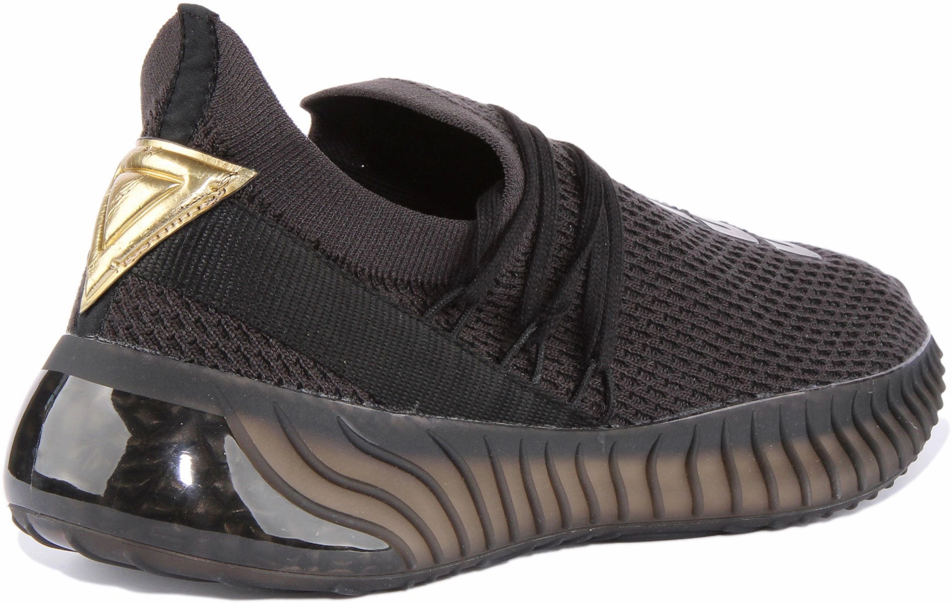 Guess Crema Sock Trainer In Black White For Men Active feel