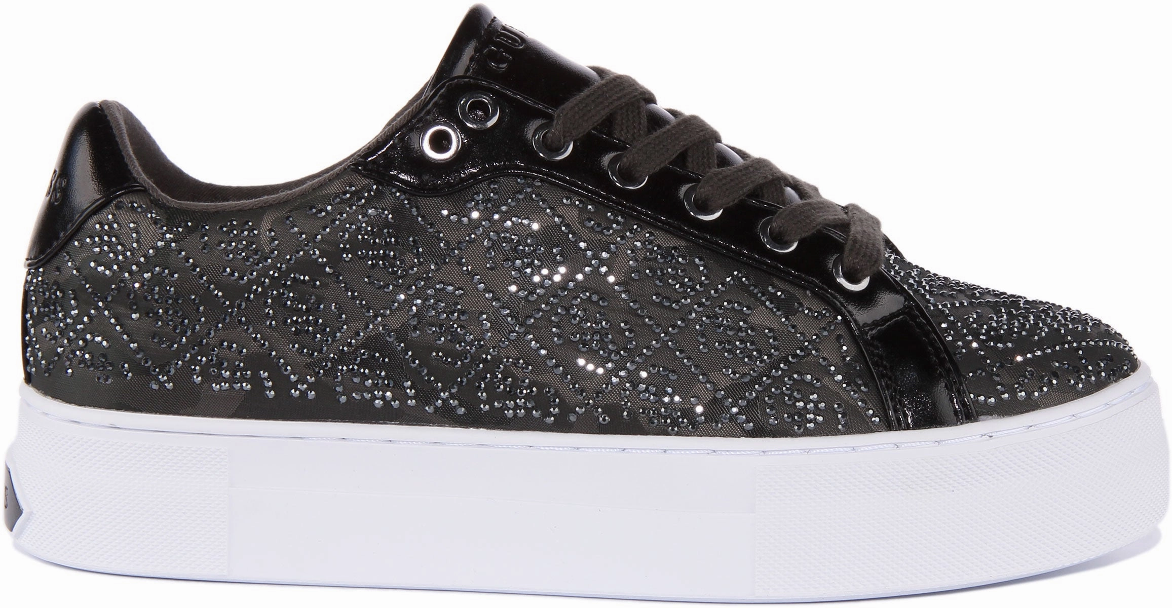 Guess Garmini In Camogreen Rhinestone For Women Practical Shoes