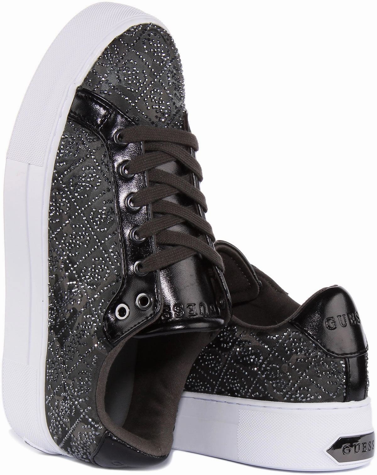 Guess Garmini In Camogreen Rhinestone For Women Practical Shoes