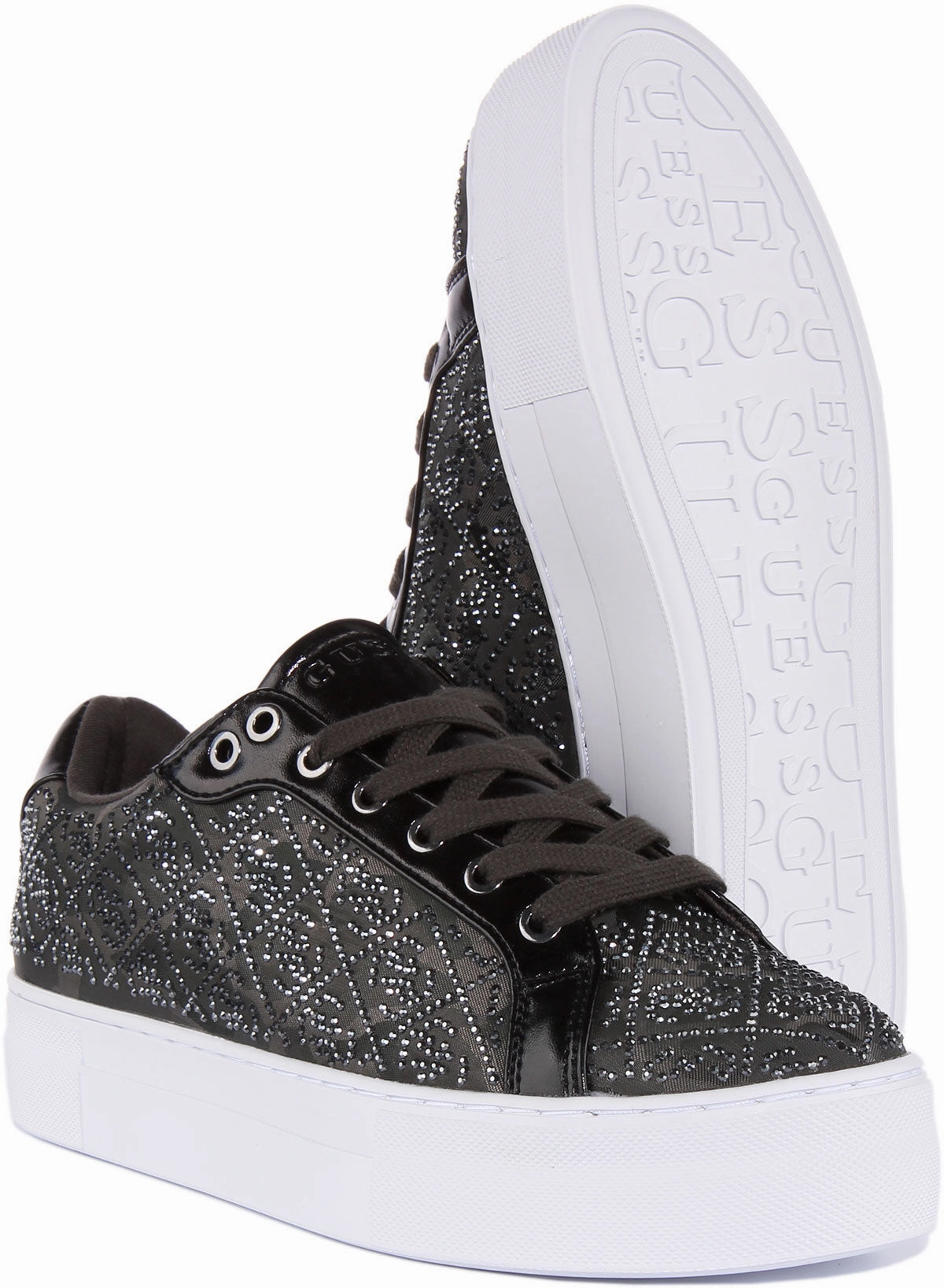 Guess Garmini In Camogreen Rhinestone For Women Practical Shoes