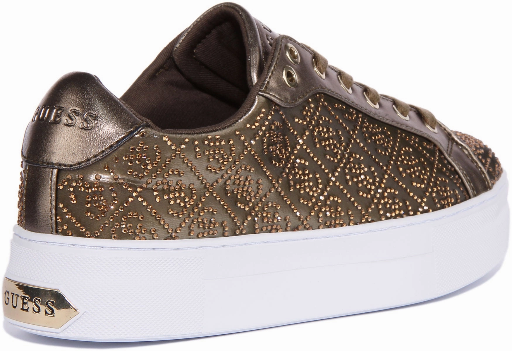 Guess Garmini In Olive For Women Walk Lifestyle