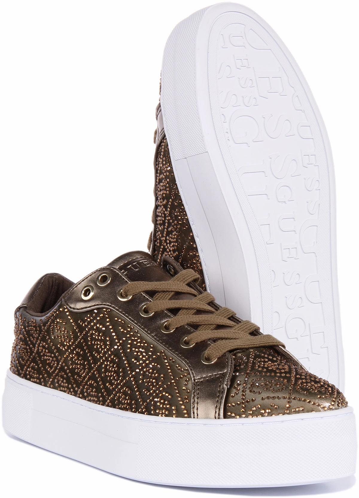 Guess Garmini In Olive For Women Walk Lifestyle