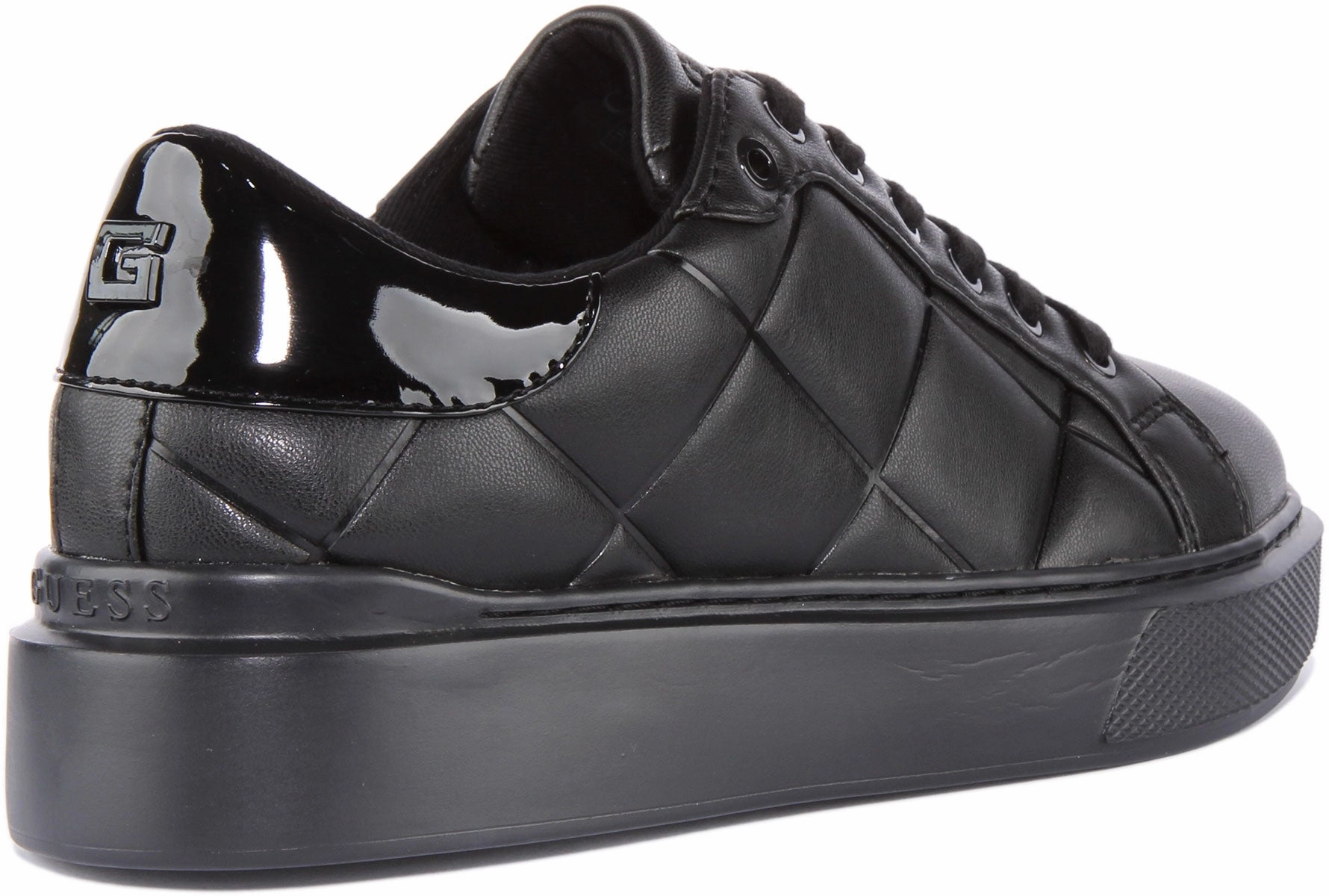 Guess Hilan Quilted In Black For Women Lace Control